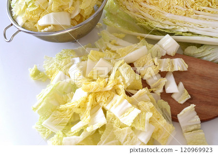 大白菜切塊 120969923