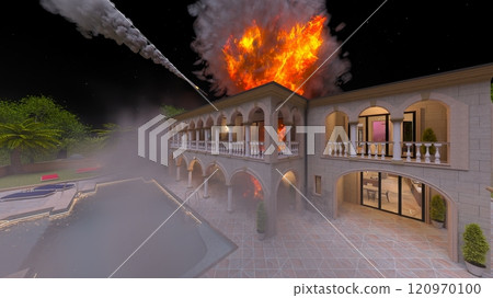 Palace courtyard under attack Palace courtyard under attack 120970100