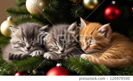 住在聖誕樹上的貓-1 住在聖誕樹上的貓-1 120970500