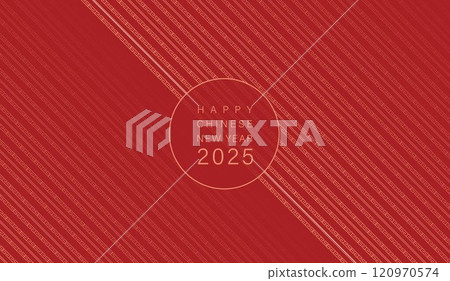 Chinese new year 2025 of the snake banner template design with snake, chinese lantern and chinese fan red background. red traditional chinese vector design with snake. 120970574