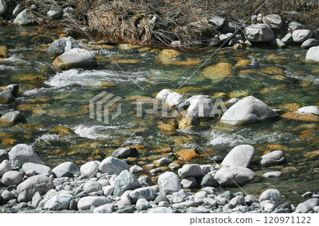 Clear rocky stream Clear rocky stream 120971122
