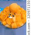 cartoon mango ice 120971150