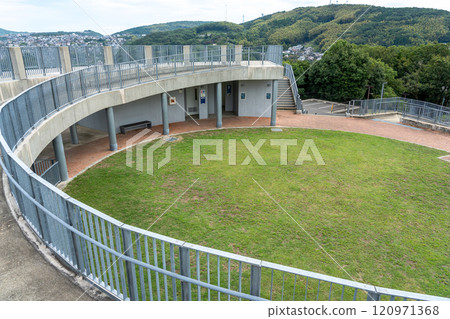 Nabekanmuriyama Park Observatory, where you can see the city of Nagasaki, Nagasaki City, Nagasaki Prefecture Nabekanmuriyama Park Observatory, where you can see the city of Nagasaki, Nagasaki City, Nagasaki Prefecture 120971368