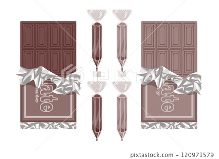 各種巧克力棒巧克力筆 各種巧克力棒巧克力筆 120971579