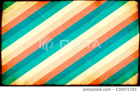 Vintage grunge background with paper texture and striped pattern of different colors. Horizontal or vertical retro banner with paper texture. Vintage cardboard backdrop. Copy space for text Vintage grunge background with paper texture and striped pattern of different colors. Horizontal or vertical retro banner with paper texture. Vintage cardboard backdrop. Copy space for text 120972183