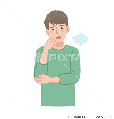 嘆了口氣的男 120972988