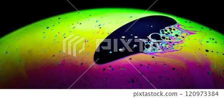 Close-up of a soap bubble Close-up of a soap bubble 120973384