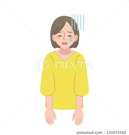 沮喪的女人 120973580