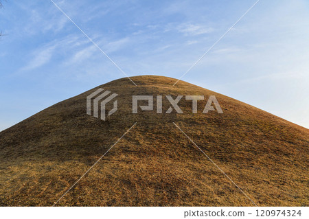 Ancient Silla Dynasty tombs in Korea 120974324