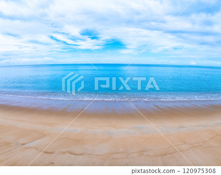 Amazing sea surface in summer season background,Nature waves sea beach background Amazing sea surface in summer season background,Nature waves sea beach background 120975308
