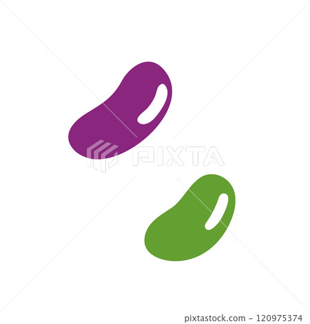 Simple jelly beans illustration Simple jelly beans illustration 120975374