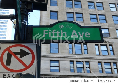 new york, nyc, sign 120975517