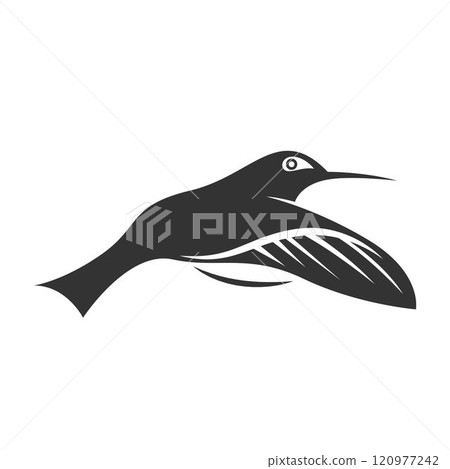 Hummingbird logo icon design 120977242