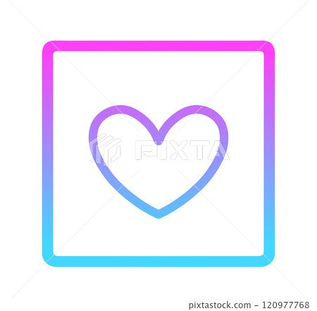 Neon color gradation | Heart symbol Neon color gradation | Heart symbol 120977768