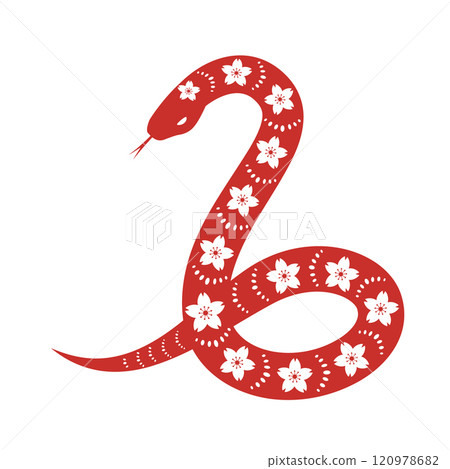 Chinese twisted snake 120978682