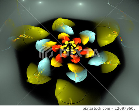 Imaginatory fractal abstract background Image Imaginatory fractal abstract background Image 120979603