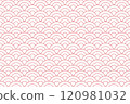 Chinese seamless geometric wave pattern background 120981032