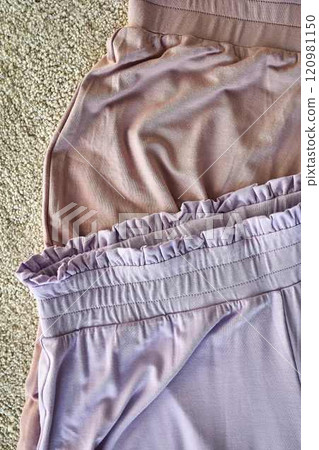 Soft Pink Fabric Texture with Ruffles Soft Pink Fabric Texture with Ruffles 120981150