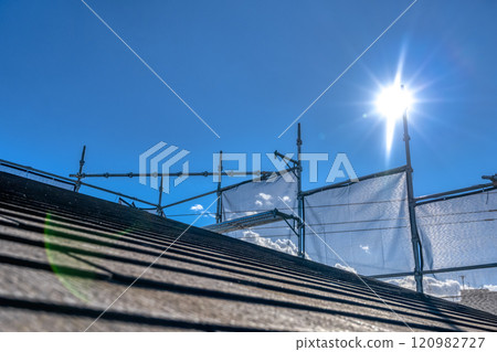 Roof repair work for detached houses Roof repair work for detached houses 120982727