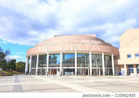 View of Mie Prefectural Cultural Center, Tsu City, Mie Prefecture 120982985
