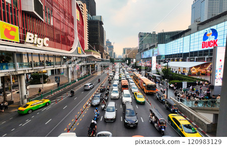 Bangkok traffic jam 3 Bangkok traffic jam 3 120983129