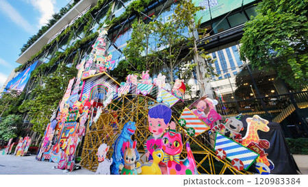 Colorful cityscape Colorful cityscape 120983384