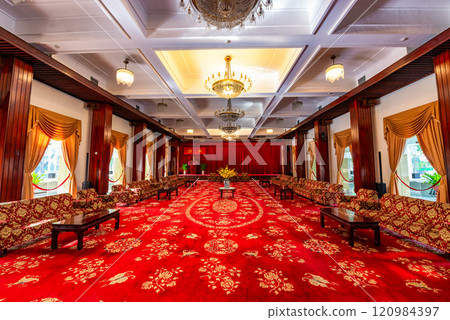 The Independence Palace, is a landmark in Ho Chi Minh City, Vietnam. 120984397