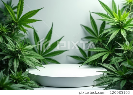 Nature's Artistry: Embracing the beauty of cannabis in its purest form 120985103