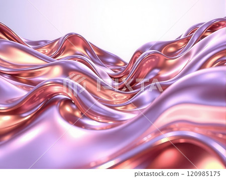 Fluid metallic textures in vibrant colors, featuring smooth swirls and abstract patterns for modern and creative designs Fluid metallic textures in vibrant colors, featuring smooth swirls and abstract patterns for modern and creative designs 120985175