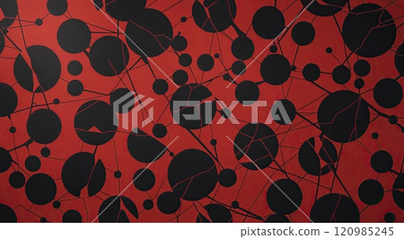 Collection of abstract red and black patterns with bold, dynamic designs, perfect for creative backgrounds and artistic projects Collection of abstract red and black patterns with bold, dynamic designs, perfect for creative backgrounds and artistic projects 120985245