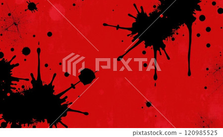 Collection of dramatic crime scene visuals with blood splatters, silhouettes, and eerie red tones for thriller or horror themes Collection of dramatic crime scene visuals with blood splatters, silhouettes, and eerie red tones for thriller or horror themes 120985525