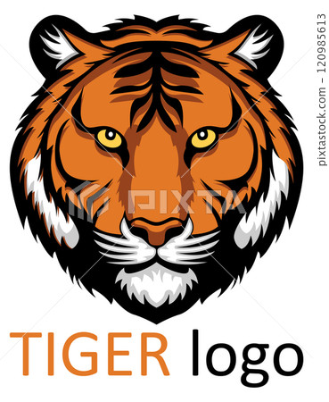 tiger logo creative and original for your business or company logotype vector illustration 120985613