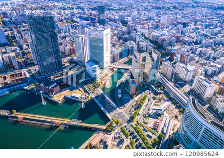 日本橫濱的城市景觀橫濱和各地的再開發...期待櫻木町站和關內站前的再開發=8日 120985624