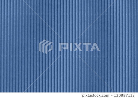 Abstract background of blue ridges, textured striped pattern 120987132