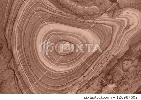 Abstract background of brown tiles with a stone pattern. Demonstrating the colors of 2025 - Mocha Mousse. Color concept. Abstract background of brown tiles with a stone pattern. Demonstrating the colors of 2025 - Mocha Mousse. Color concept. 120987602
