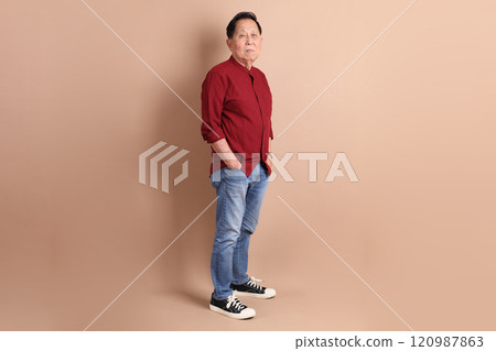Senior East Asian Man Senior East Asian Man 120987863