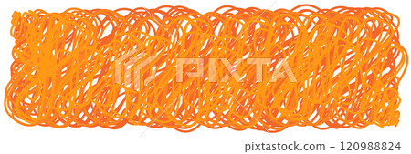 Orange thread tangled background material 3:1 120988824