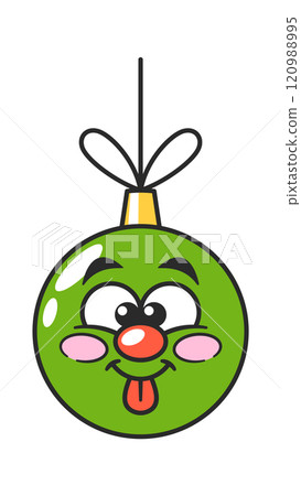 Funky Christmas tree ball ornament Funky Christmas tree ball ornament 120988995