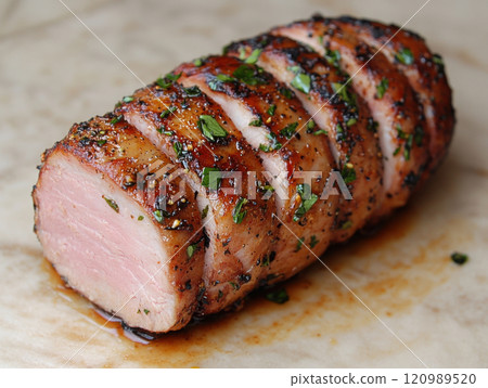 Roasted Pork Tenderloin 120989520