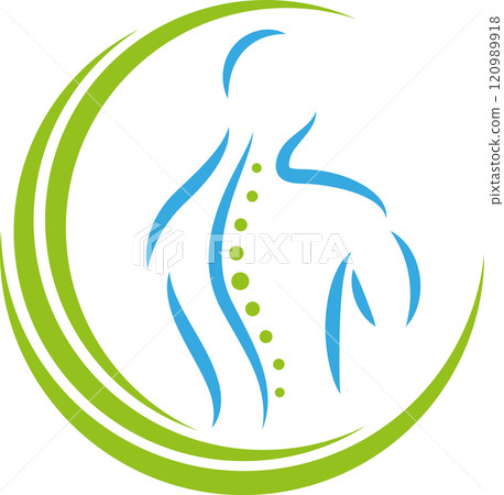 orthopedics, physiotherapy, spine, massage, logo, background orthopedics, physiotherapy, spine, massage, logo, background 120989918