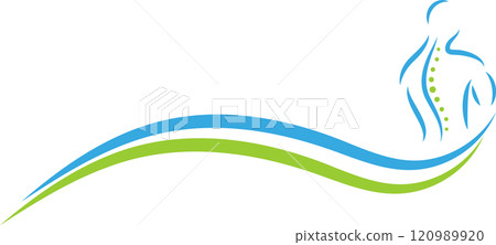 orthopedics, physiotherapy, spine, massage, logo, background orthopedics, physiotherapy, spine, massage, logo, background 120989920