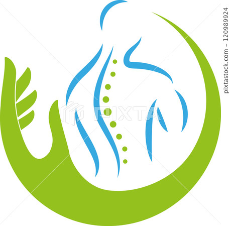 orthopedics, physiotherapy, spine, massage, logo, background orthopedics, physiotherapy, spine, massage, logo, background 120989924