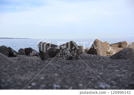 Beppu Bay as seen from Beppu City 120990142