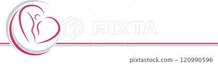 woman, heart, gynecologist, physiotherapy, logo, background woman, heart, gynecologist, physiotherapy, logo, background 120990596