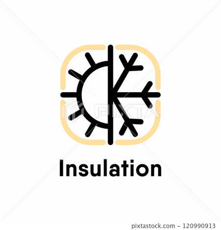 Insulation vector information sign Insulation vector information sign 120990913