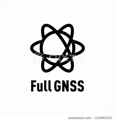 Full GNSS vector information sign Full GNSS vector information sign 120991925