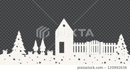 Christmas pattern in scandinavian style Christmas pattern in scandinavian style 120992636