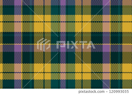 Tartan plaid pattern with texture. 120993035