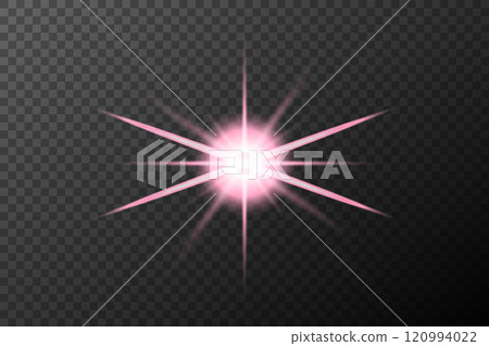 vector illustration of a glowing light burst vector illustration of a glowing light burst 120994022