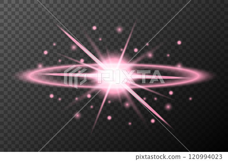 glowing light effect with sparks glowing light effect with sparks 120994023